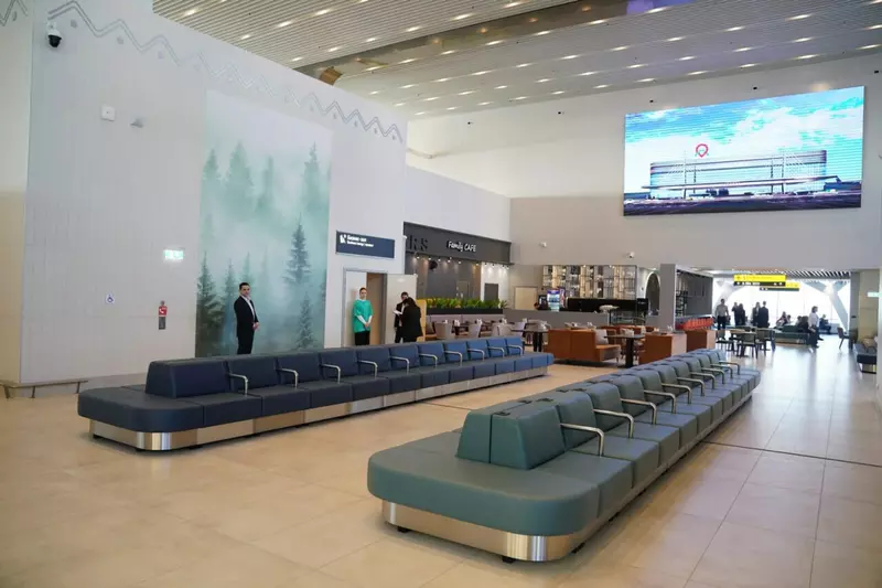 Картинка 2 для публикации «аэропорт: В Новокузнецке начал работу новый терминал Международного аэропорта»