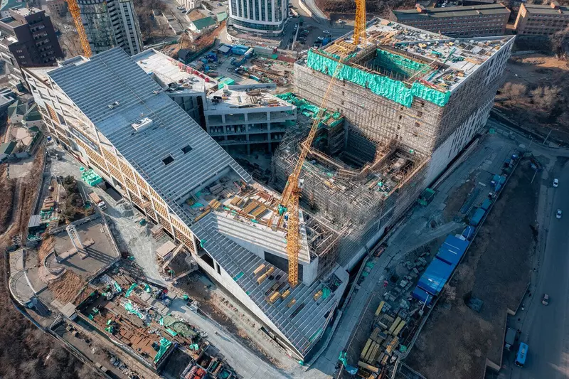 Иллюстрация №2 для «строительство: Ход строительства новых объектов культуры»