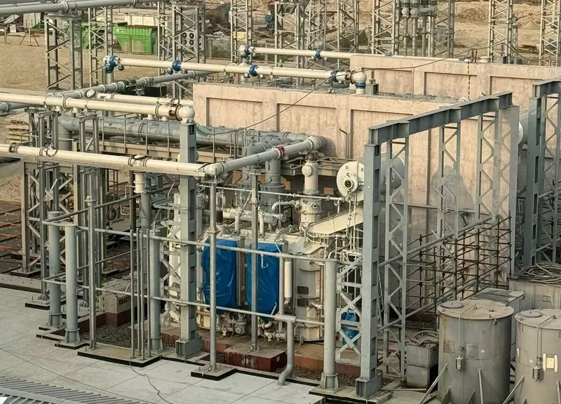 №1 для статьи «: ЭСКМ завершил монтаж и испытания системы водяного пожаротушения для автотрансформаторов АЭС Руппур»