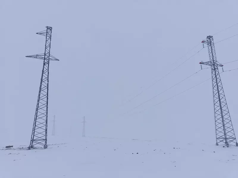 Фото 5 для публикации «ЛЭП Певек-Билибино: На второй ЛЭП Певек Билибино смонтирована половина опор»