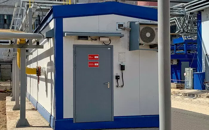 Блочный пункт подготовки газа