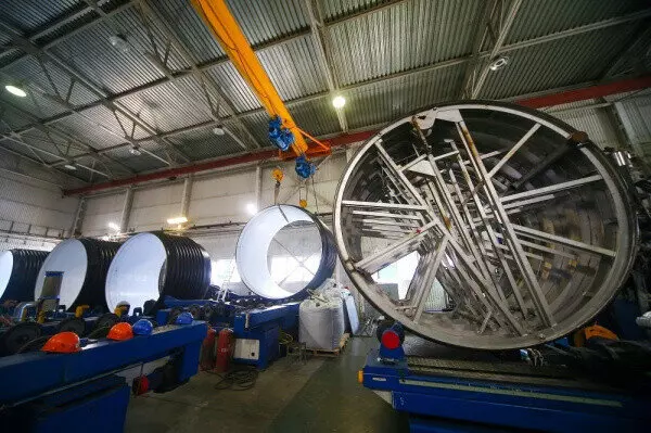 На Климовском трубном заводе освоили выпуск пластиковых ТБД