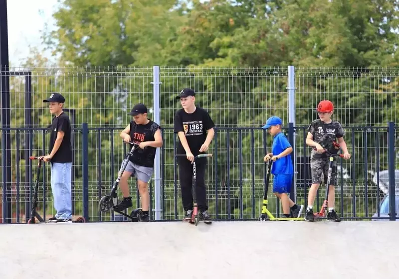 Картинка #7 для публикации «благоустройство: В Бийске открылся первый в Алтайском крае экстрим парк»