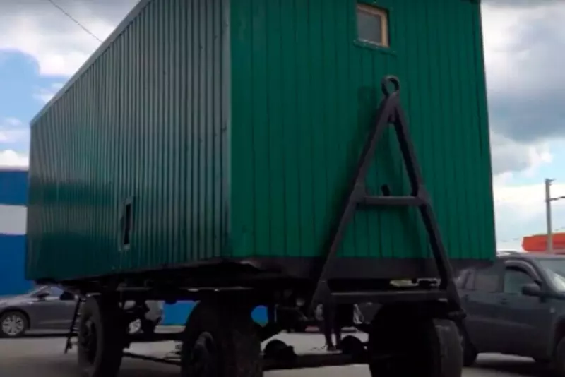 В Челябинске запустили производство мобильных бань