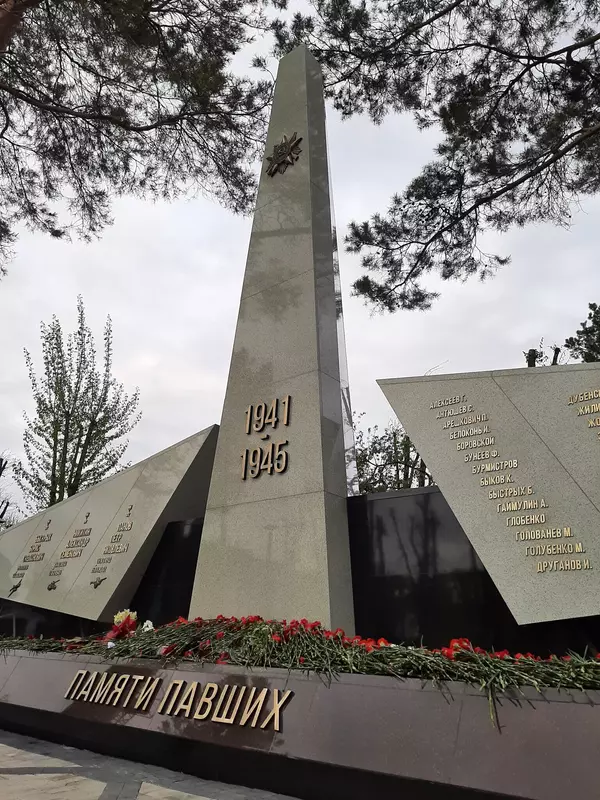 Мемориальный комплекс «Памяти Павших» авиаторам Тюмени (фото автора)