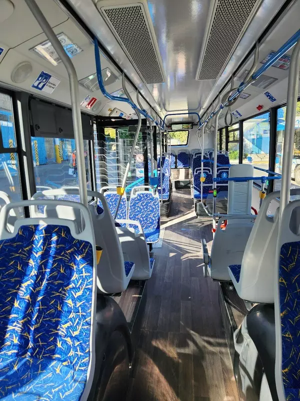 Изображение 6 для «КАМАЗ-6282: Электробусы КАМАЗ 6282 в Волгограде»