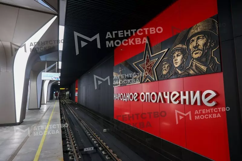 Фото №8 для поста «В Москве открыли пять первых станций Рублево Архангельской линии метро»
