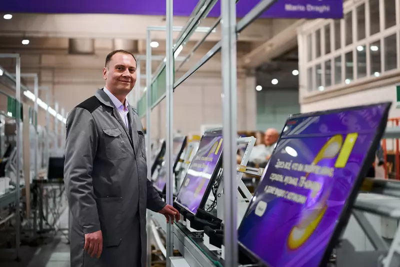 Картинка 11 для новости «Горизонт крупнейший завод потребительской электроники в Беларуси с 80 летней историей»