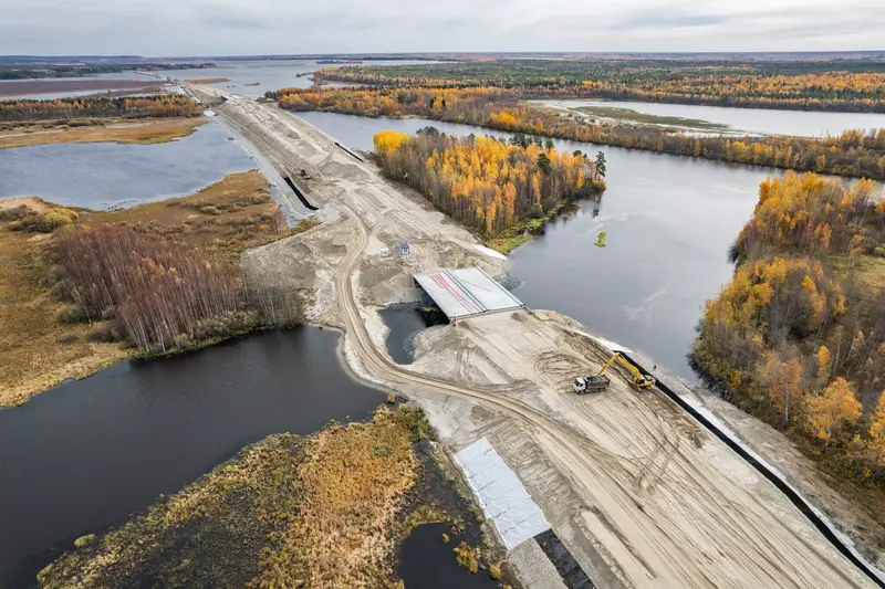 Картинка №24 для поста «Строительство второго моста через реку Обь в Сургуте итоги летнего сезона 2024 года»