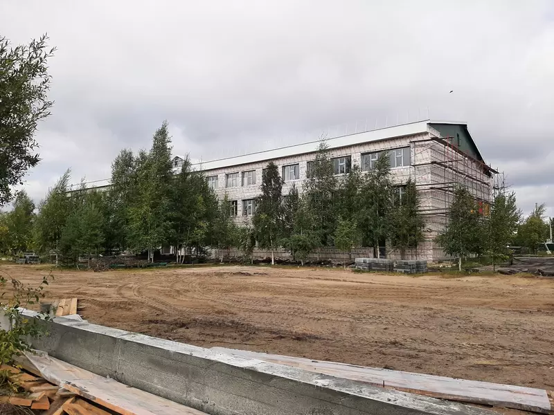 Реконструкция д/с "Золотой ключик" (фото автора)