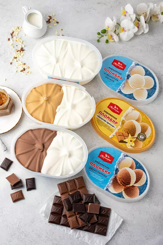 Картинка 2 для поста «переработка молока: Дмитровский молочный завод запустил 3 новых линии по производству мороженого в Подмосковье»