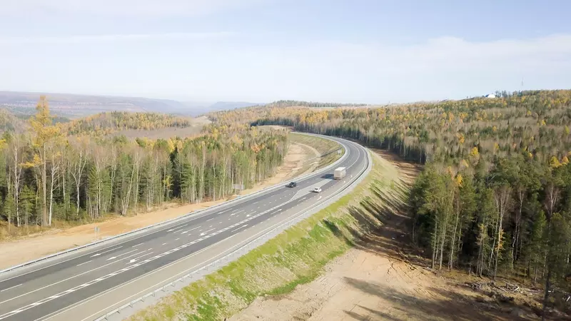 Фото №11 для статьи «Новые объекты дорожной инфраструктуры запущены в Сибири»