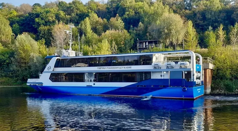 Флот ГТЛК пополнило круизное судно Гавриил Романович Державин