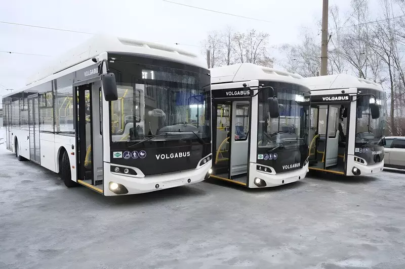 Автобусы Волгабас начали курсировать по маршруту Нижнего Тагила