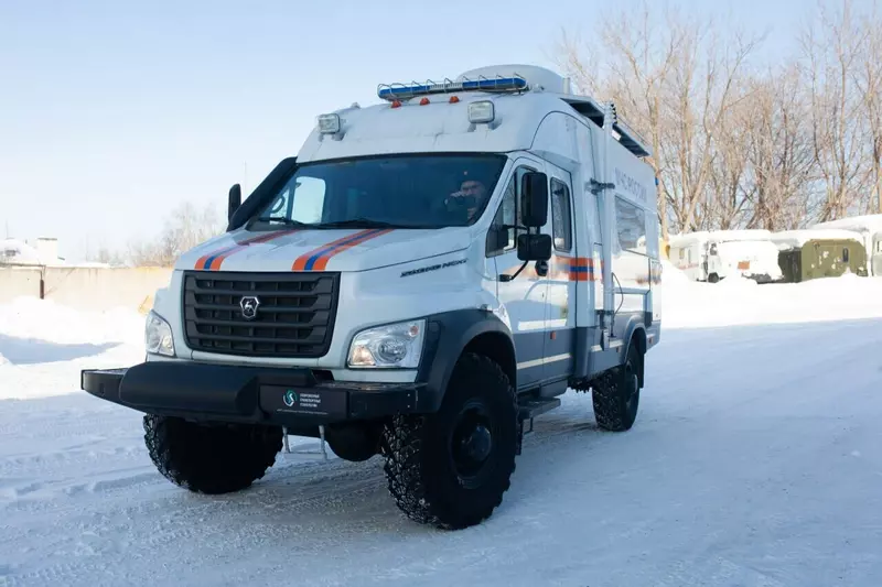 Новый автомобиль для МЧС