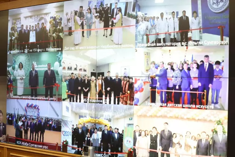 Фото №2 для «Спорт: В Якутии одновременно открыты девять социальных объектов»