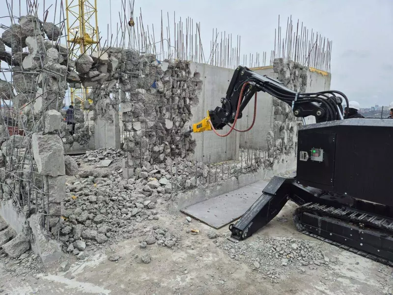 Иллюстрация №2 для «НИОКРы: В Воронеже впервые использовали робота для высотного демонтажа как все прошло»