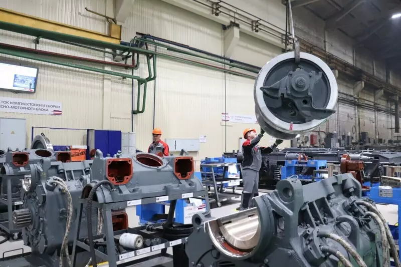 На производственной площадке Оренбургского ЛРЗ филиала АО Желдорреммаш запущена эталонная линия
