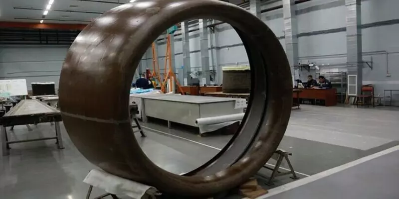 Полностью композитный воздухозаборник авиадвигателя впервые изготовили на Ил ВАСО