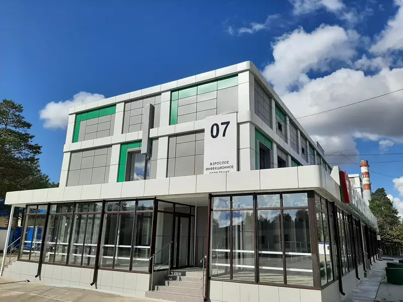 Реконструкция взрослого инфекционного отделения (фото автора)