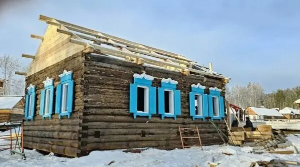 В процессе строительства