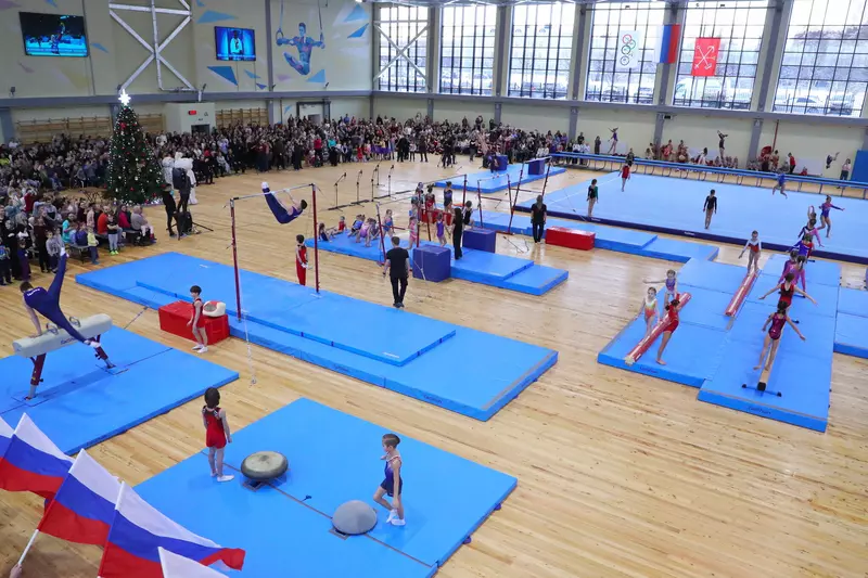 Изображение №2 для «спортивные сооружения: В Пушкине Ленинградской области открыто новое здание Школы олимпийского резерва»