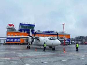 Картинка №24 для публикации «Новый пассажирский терминал аэропорта Нового Уренгоя начал работу»