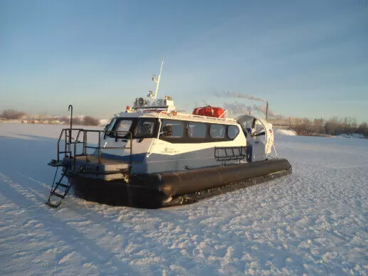 Завершено строительство третьего судна на воздушной подушке проекта Спутник 12