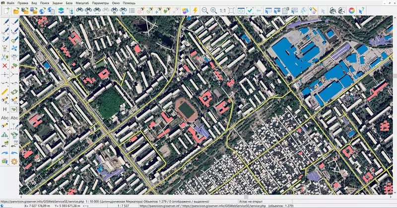 Фото №5 для публикации «здание: обеспечивает автоматическую векторизацию геоданных городской застройки»