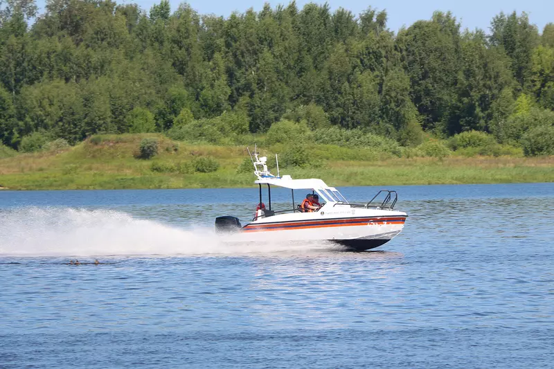 Фото №4 для публикации «катера: На ССЗ Вымпел завершены испытания головного катера для МЧС»