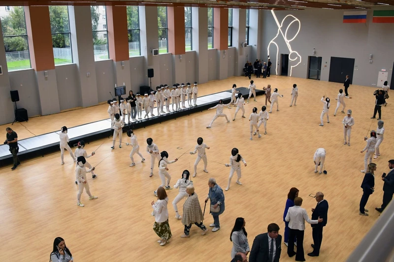 Картинка 3 для «Казань: Новый центр фехтования открылся в Казани»