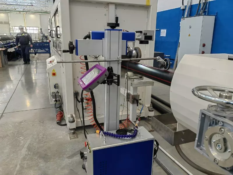 Фото №4 для статьи «импортозамещение : В Курганской области открыли линию по выпуску полиэтиленовой трубы»