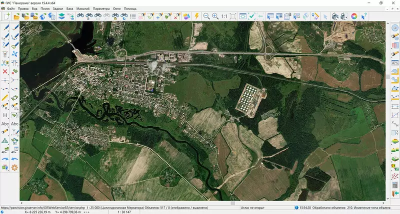 Фото #4 для новости «Panorama Vision: Комплекс обеспечивает автоматическую векторизацию объектов лесного хозяйства»