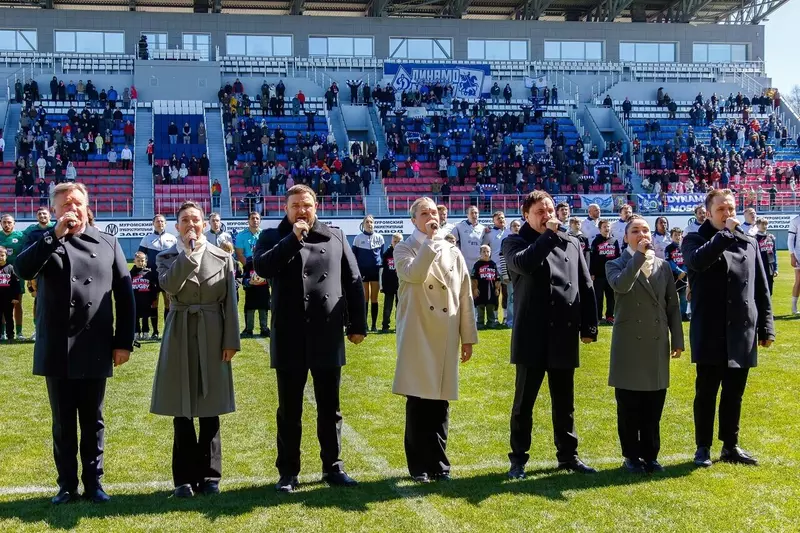 №1 для новости «Спортивные объекты: Арену для регби на 7 тысяч человек открыли в Монине»