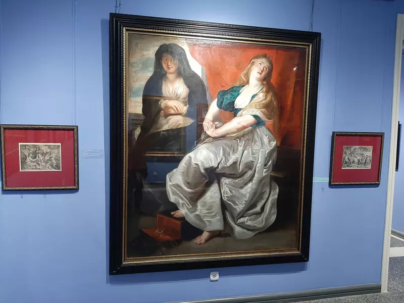 Рубенс Питер Пауэл, Кающаяся Мария Магдалина с сестрой Марфой (фото автора)