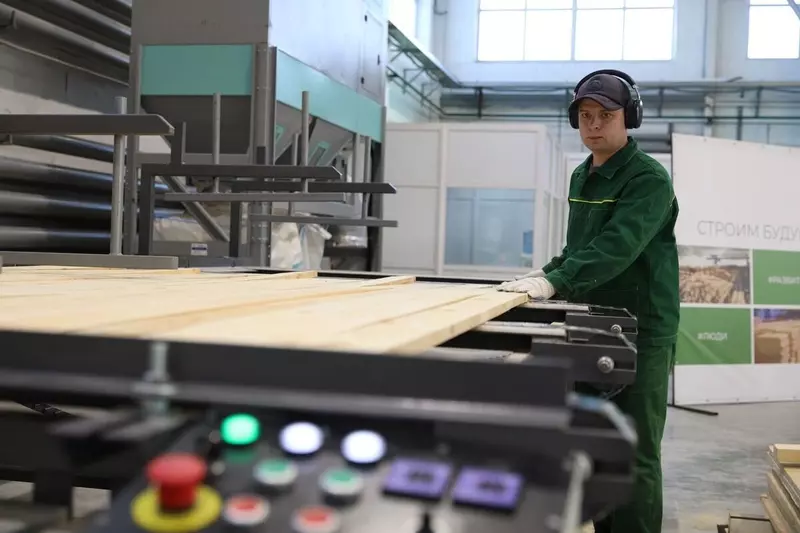 Изображение 4 для статьи «Леспромпресс: В Кургане запустили новый цех деревообрабатывающего производства»