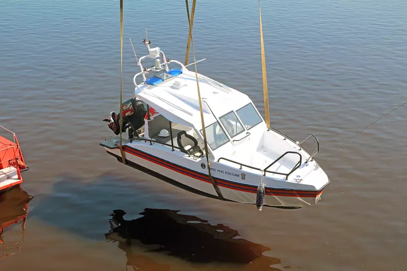 Изображение №3 для «испытания: На ССЗ Вымпел завершены испытания головного катера для МЧС»