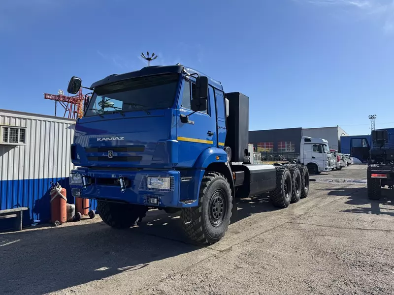 Изображение №2 для поста «спецтехника и логистика: Специалисты ОАО РИАТ приступили к производству 4 х осных шасси на базе КАМАЗ 43118»