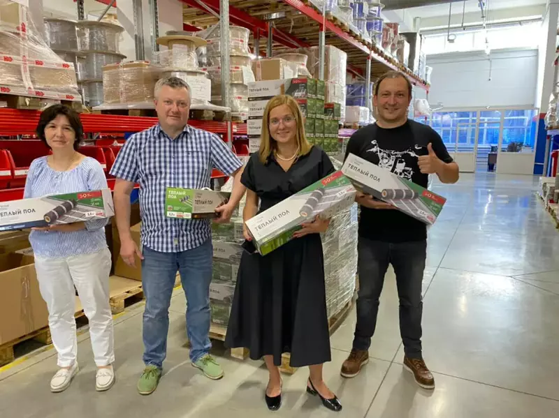 Фото 2 для поста «электротехника: В Подмосковье запустили производство тёплых полов»