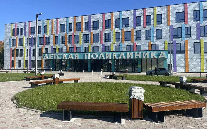В Котласе открыли новую современную детскую поликлинику