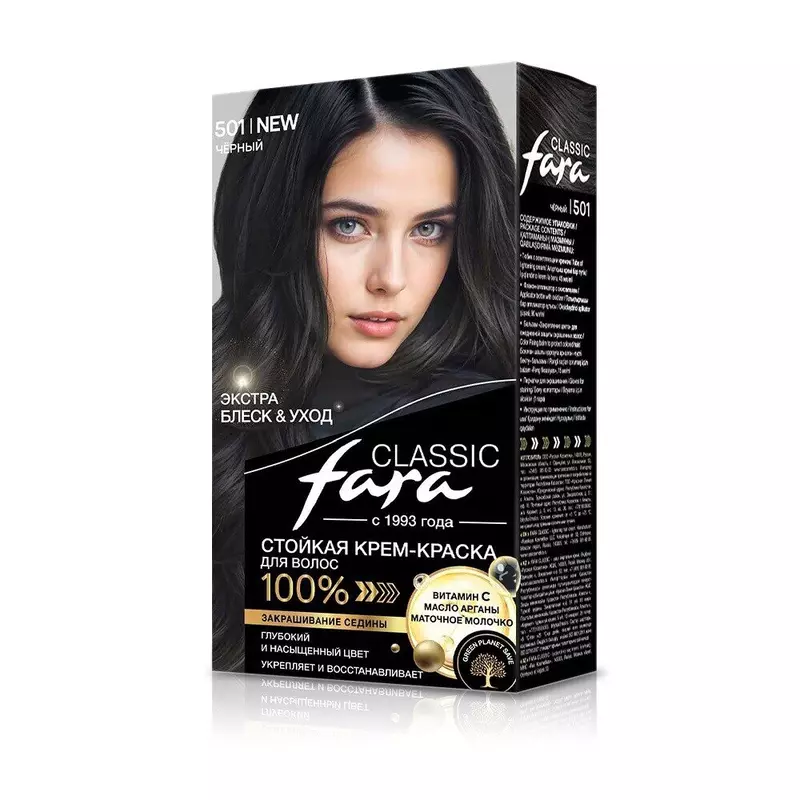 Компания Русская Косметика представляет новый дизайн краски для волос