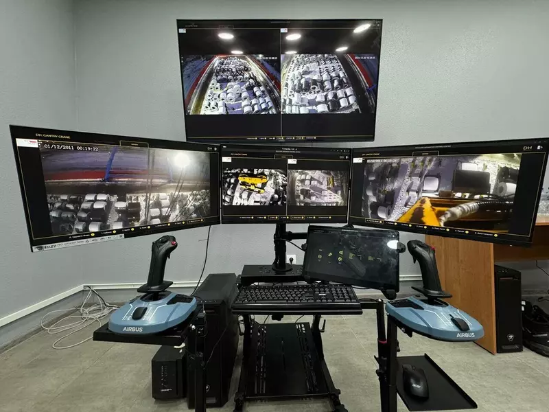 Тамбовское предприятие автоматизировало работу погрузочных кранов