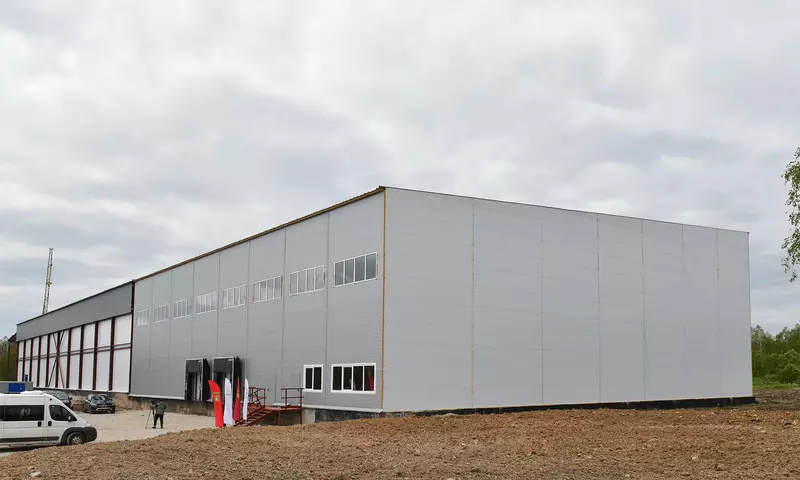 В Клетнянском районе Брянской области открыли плодохранилище для яблок