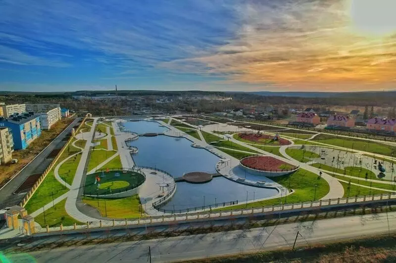 Новую набережную открыли в Волчанске Свердловской области