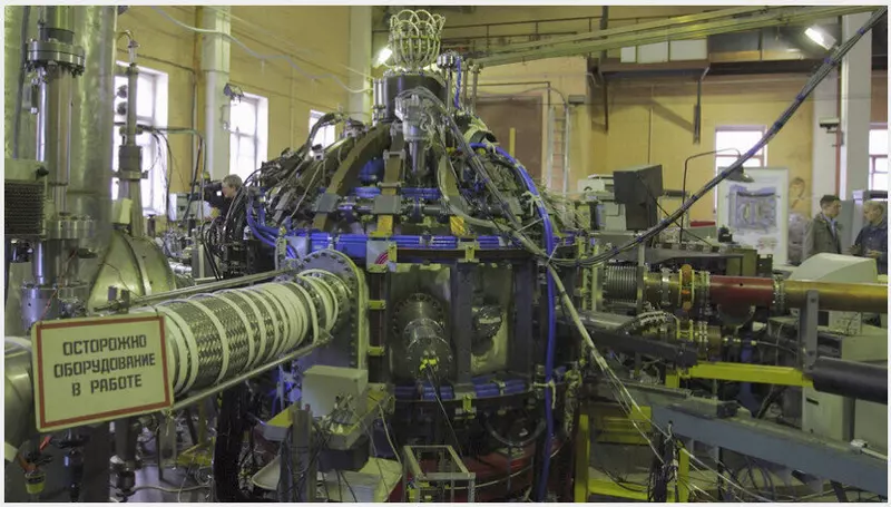 Термоядерная установка «Глобус-М», сооружённая в Физико-техническом институте им. А.Ф. Иоффе РАН РИА Новости © Алексей Даничев