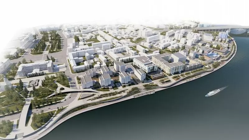 Проект реконструкции территории Цесовской набережной