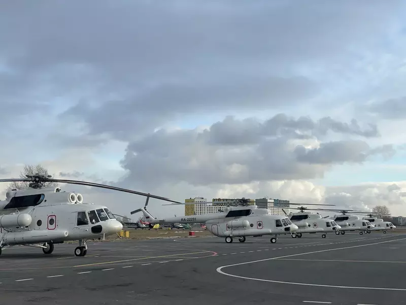 ЮТэйр получила 5 новых вертолетов