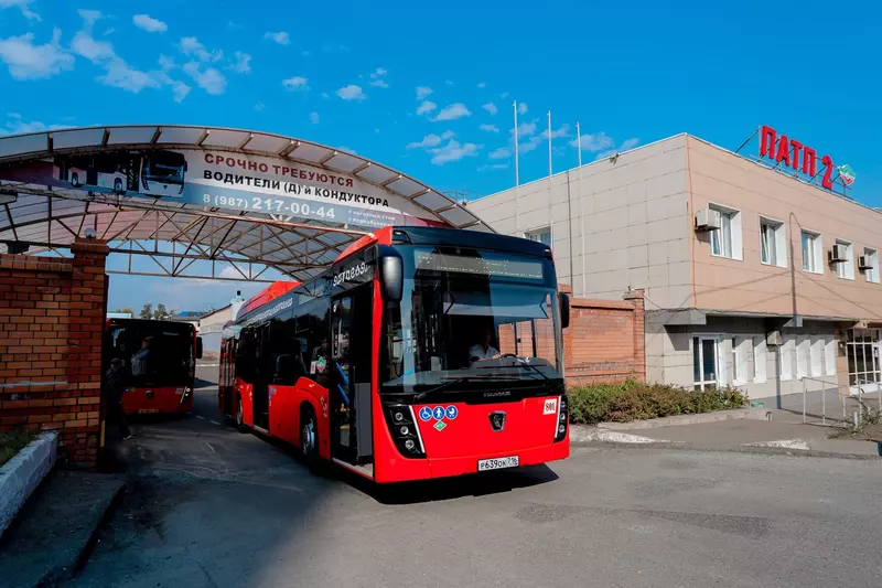 Новые автобусы НЕФАЗ для столицы Татарстана