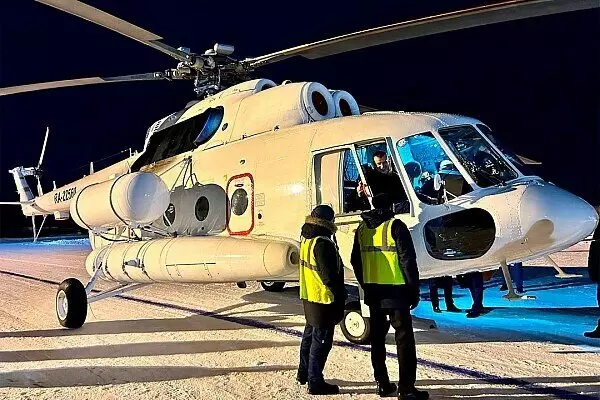 Архангельская авиация получила новый вертолет Ми 8МТВ 1 с увеличенной дальностью полета