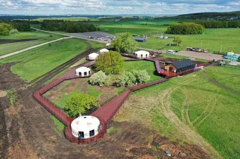 Картинка №4 для публикации «В Башкирии у подножия горы Торатау открыли новый этнокомплекс»